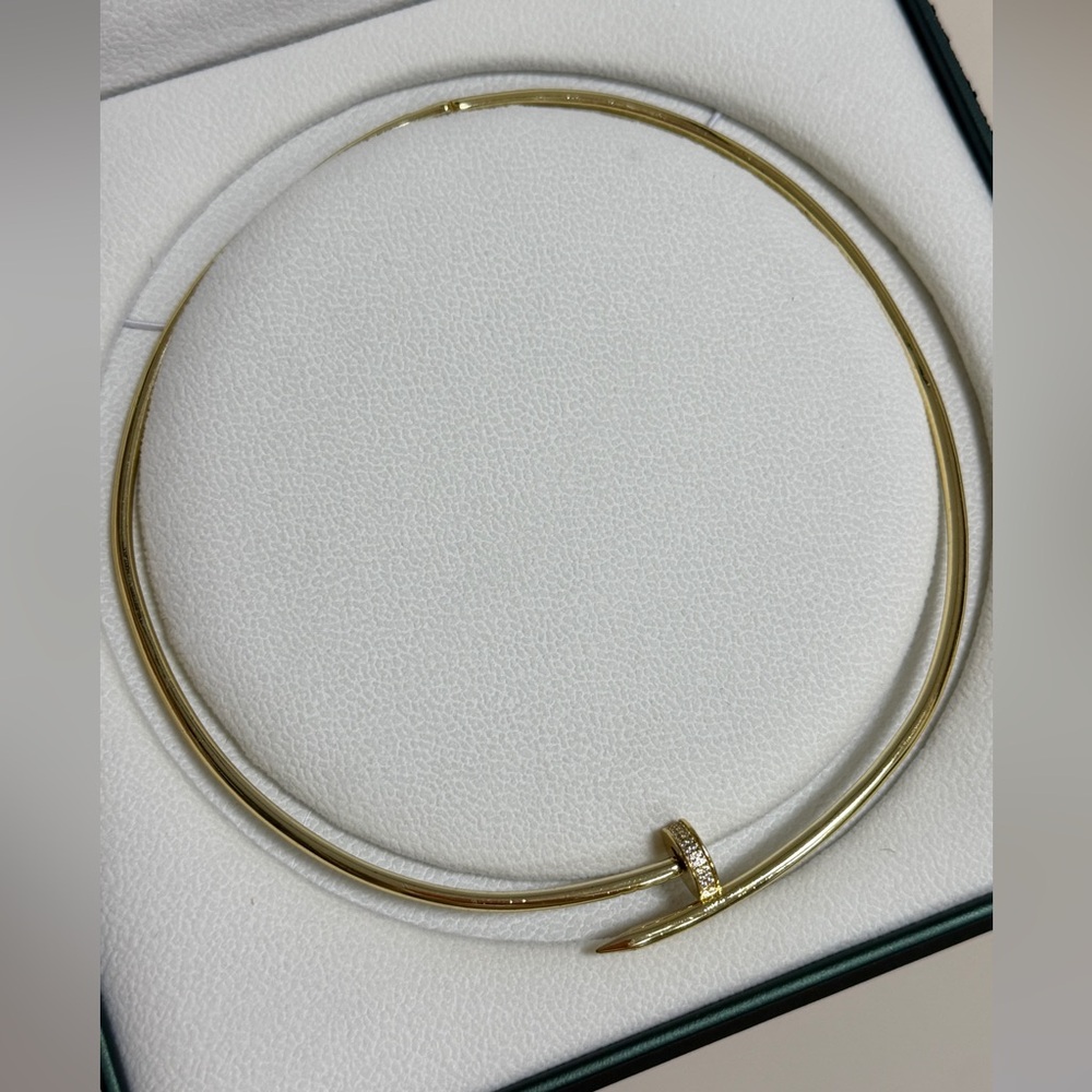 Just un clou nail necklace